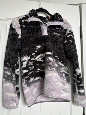 Helvetia™ II Sherpa Half Snap Printed Fleece